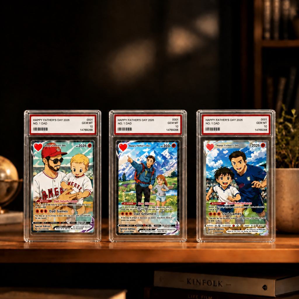 Personalized Anime Acrylic Photo Block, Father's Day Gift From Kid,  Custom Gamer Dad Gift, New Dad Gift, Husband Gift From Wife - MyFaceSocksAU