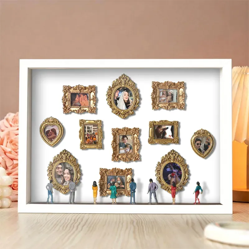 Museum of Us Frame Personalized Couples Gift for Her Cute Miniature Museum Gifts Meaningful Gift Valentine's Day Anniversary Gift - MyFaceSocksAU