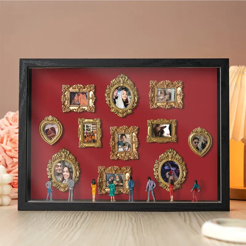 Museum of Us Frame Personalized Couples Gift for Her Cute Miniature Museum Gifts Meaningful Gift Valentine's Day Anniversary Gift - MyFaceSocksAU