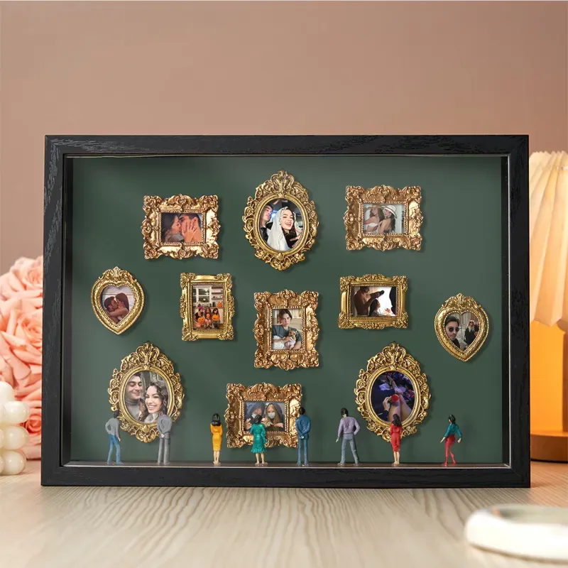 Museum of Us Frame Personalized Couples Gift for Her Cute Miniature Museum Gifts Meaningful Gift Valentine's Day Anniversary Gift - MyFaceSocksAU