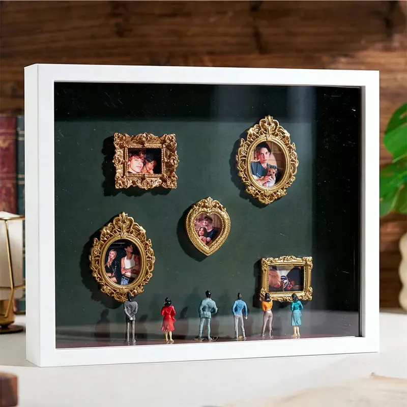 Museum of Us Frame Personalized Couples Gift for Her Cute Miniature Museum Gifts Meaningful Gift Valentine's Day Anniversary Gift - MyFaceSocksAU