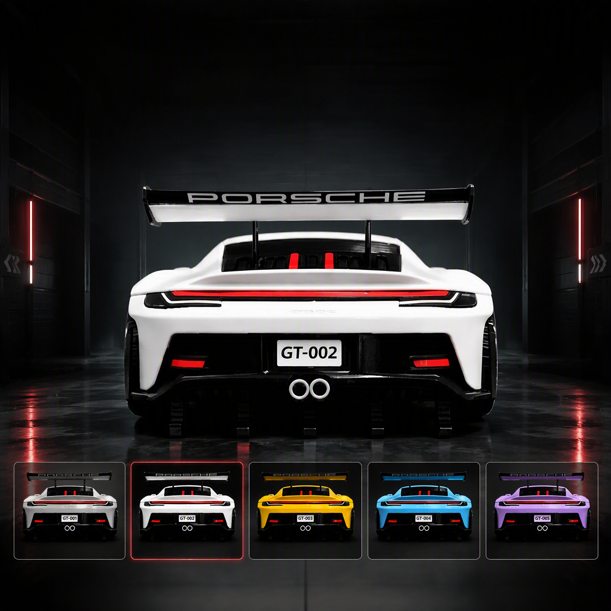 Racing Style Rear Wing Key Holder – Premium Sports Car Themed Gift for Men, Holiday Decor & Entryway Key Organizer - MyFaceSocksAU