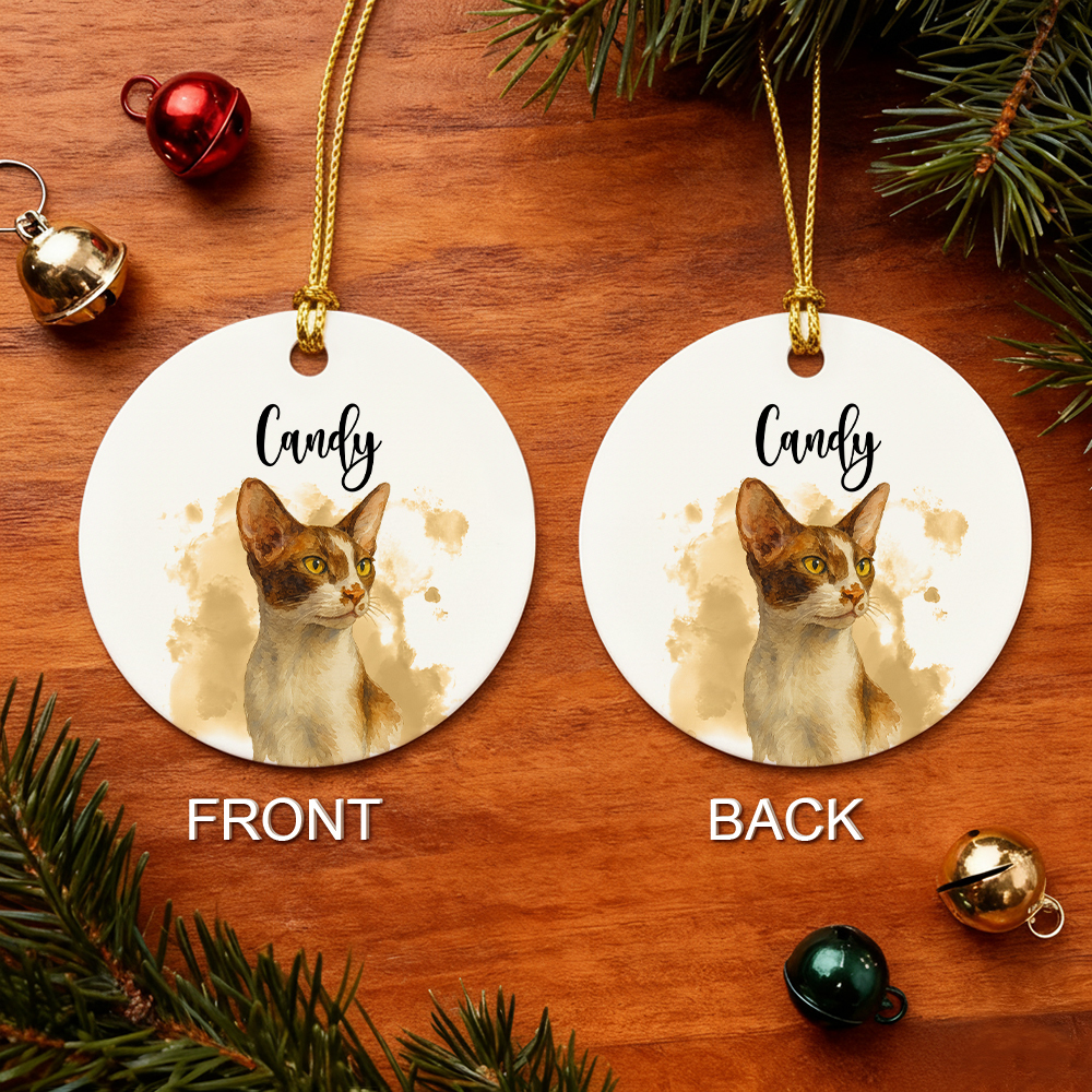 Custom Pet Ornament, Personalized Dog Ornament, Dog Remembrance Gift, Custom Dog Ornament for Personalized Ornament Gift
