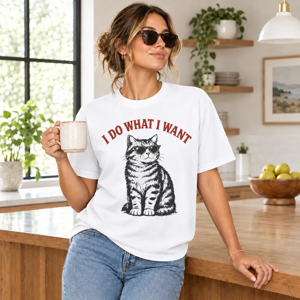 Tabby Cat T-Shirt – Bold Graphic Tee for Cat Lovers, Activists & Supporters, Statement Gift for Holidays - MyFaceSocksAU