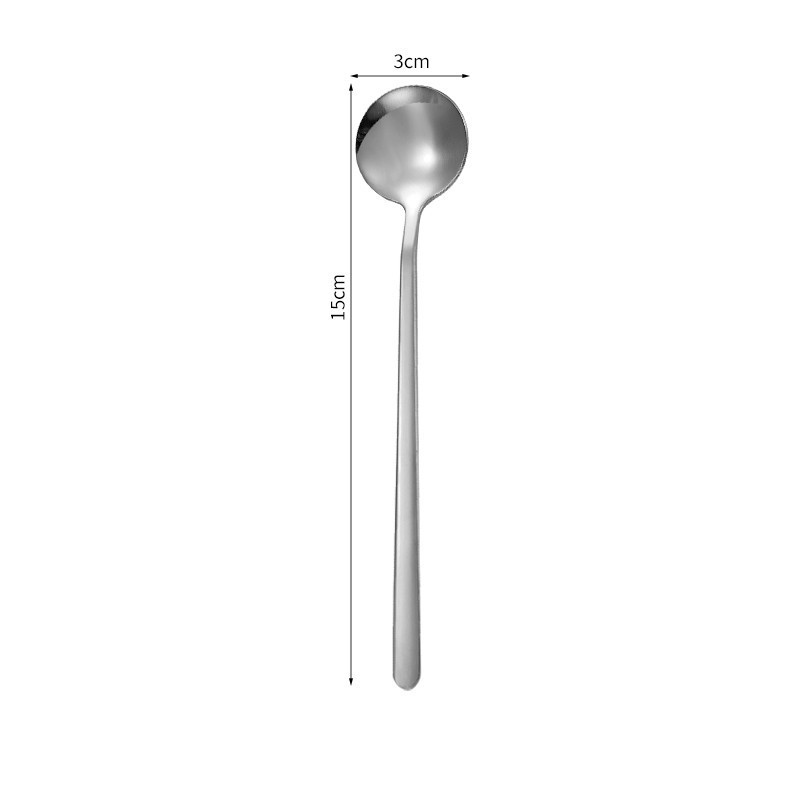 Stainless Gold Steel Coffee Spoon Creative and Durable High-Value Design - MyFaceSocksAU