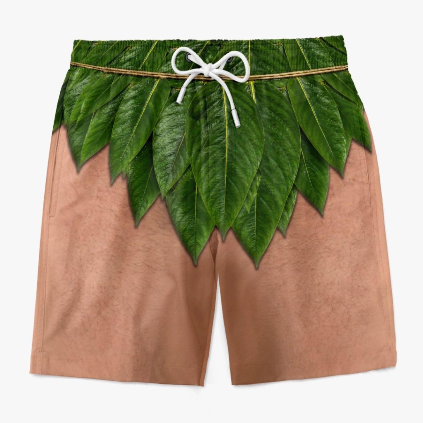 Custom Funny Men Swim Trunks - Personalized Summer Vacation And Travel Gifts For Men - Maximum Confidence - MyFaceSocksAU