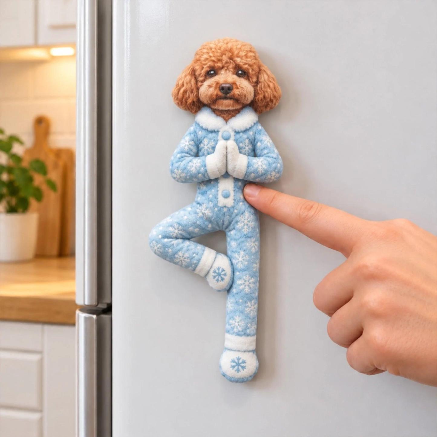 Custom Funny Pet Photo Christmas Plush Doll Gifts For Pet Lovers • My Merry Pup - Personalized Poseable Plush Doll - MyFaceSocksAU