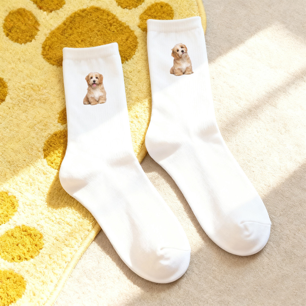 Custom Socks with Photo Christmas Gifts Women Socks Personalized Pets Picture Socks Gift Custom Pets Lover Gifts for Men Socks