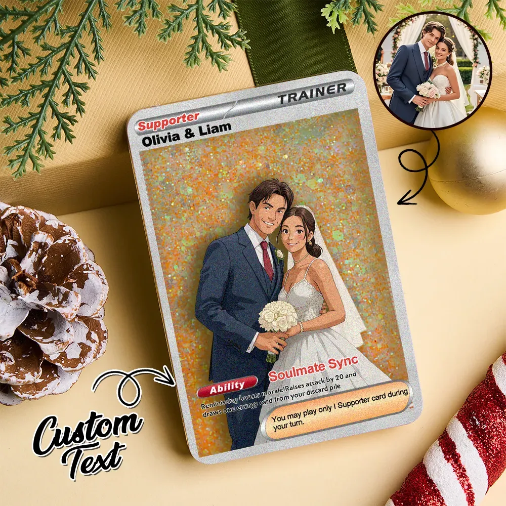 Custom Multicolor Flowing Sand Card Acrylic Card for Pet Lovers & Couple Anniversary Christmas Gift Idea