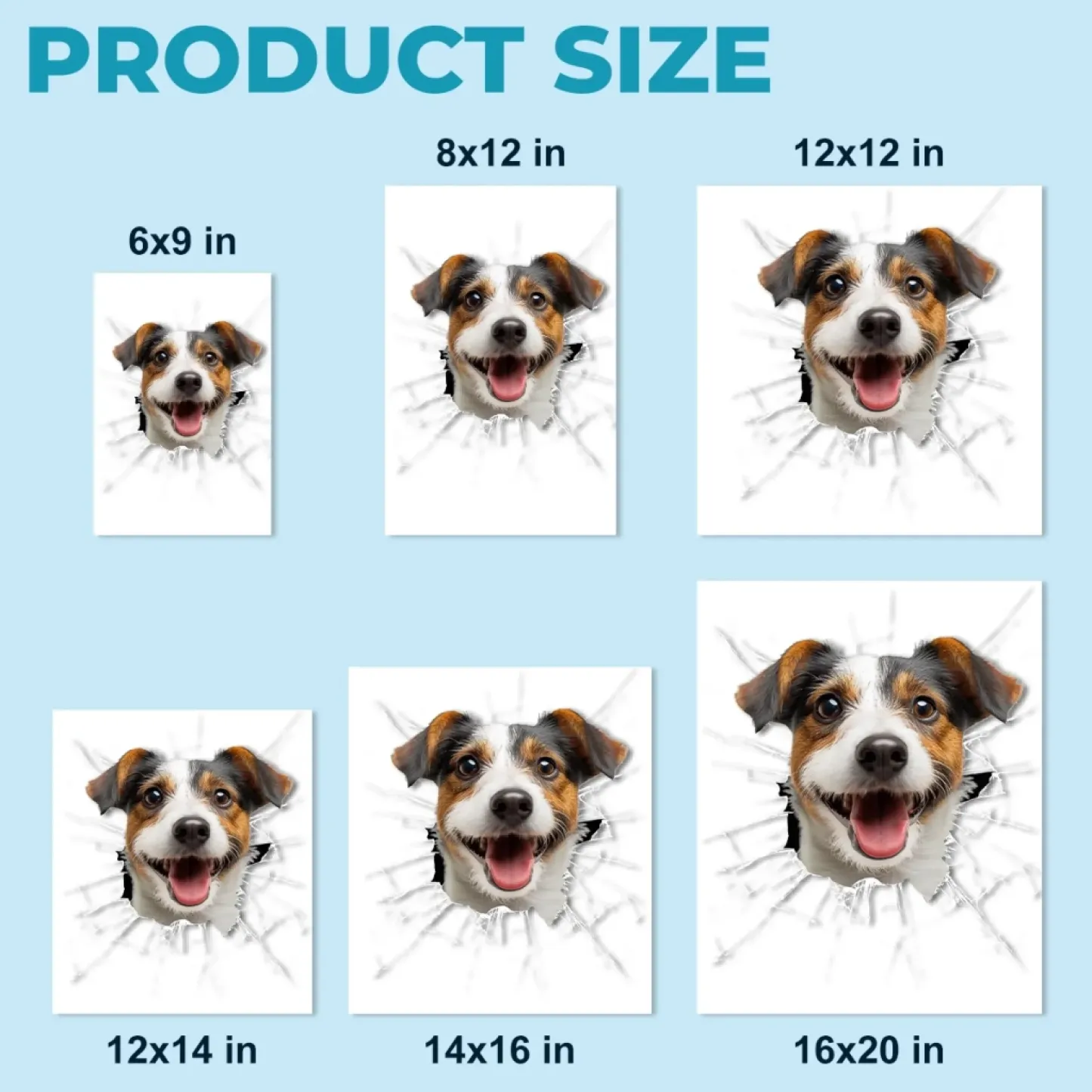 Custom Photo RV Decal - Personalized Birthday Gifts For Dog Cat Lovers, Dog Dad And Mom, Cat Owners - Too Cool To Stay Inside