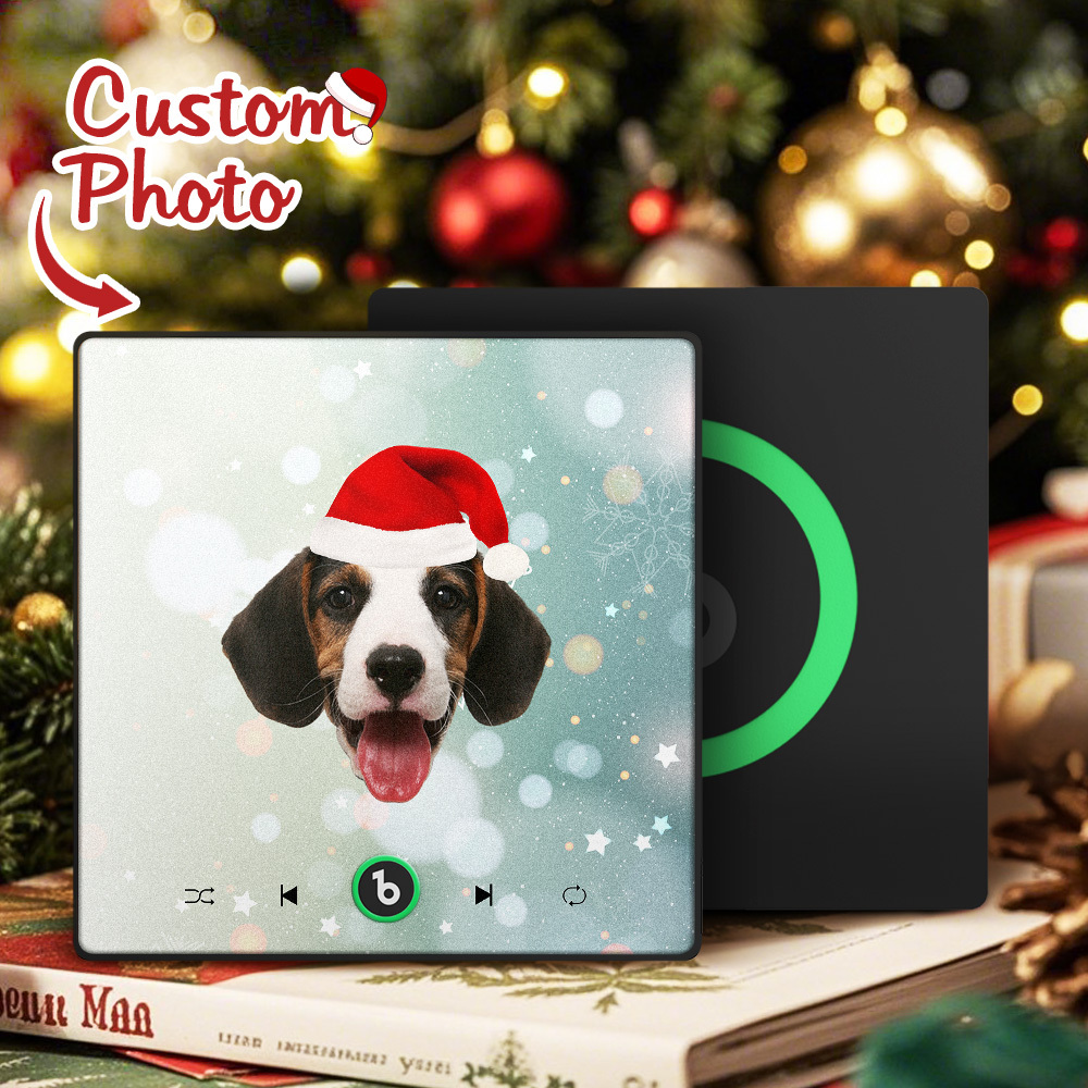 Christmas Gifts Custom Music Fridge Magnet Photo Music Wall Photo Music Movement That Can Be Played Gift Idea - MyFaceSocksAU