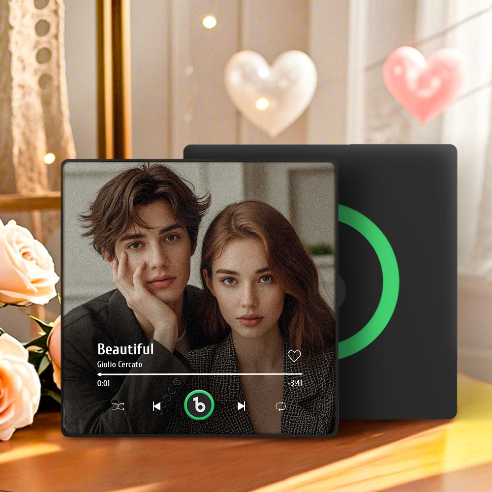 Custom Music Fridge Magnet Amour Pink New Valentine'S Day Limited 4.0