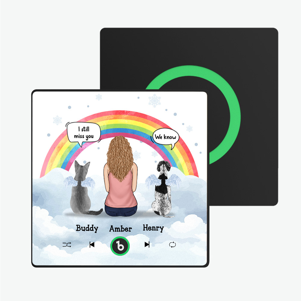Custom Album Fram Music Fridge Magnet Photo Personalized Phone Music Fridge Magnet Pro Custom Character and Name Fridge Magnet I Still Miss You-MyFaceSocksAu