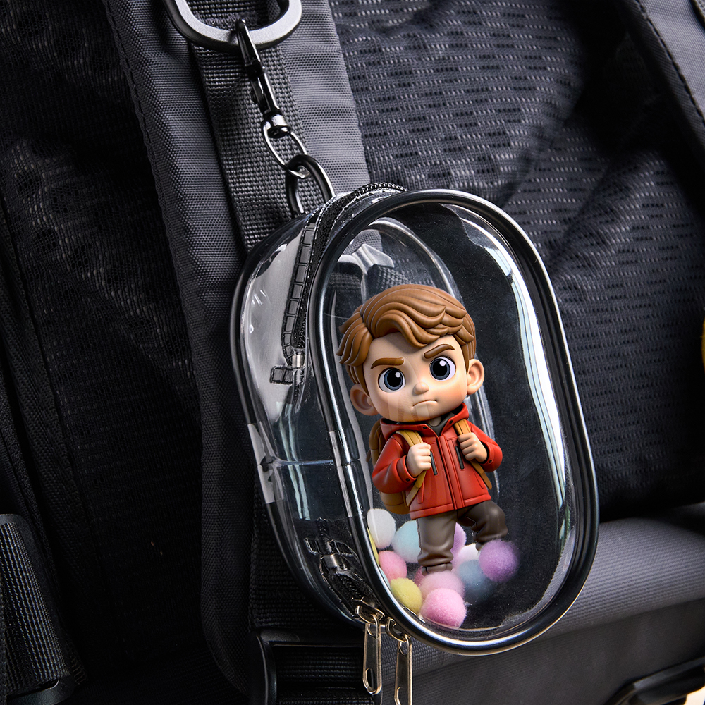 Turn Your Photo into a 3D Backpack Charm Perfect Back to School Gift for Students - MyFaceSocksAU