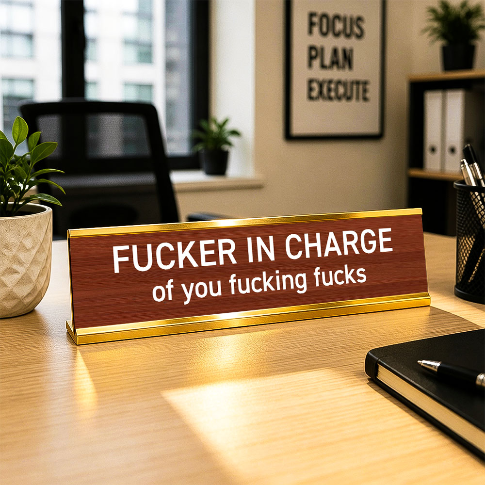 Let Me Drop Everything and Work On Your Problem -funny office decor sign, funny office desk accessory, desk signs for work