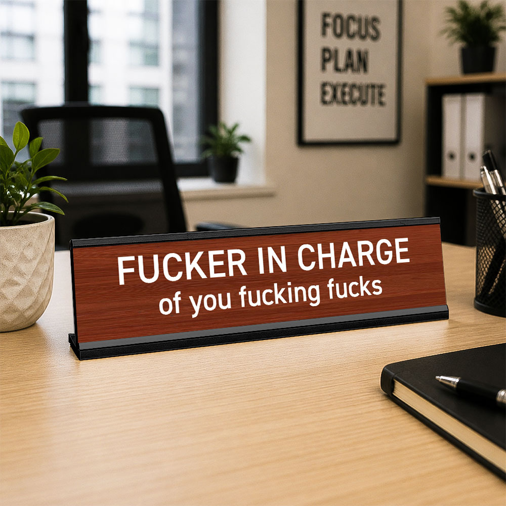 Let Me Drop Everything and Work On Your Problem -funny office decor sign, funny office desk accessory, desk signs for work - MyFaceSocksAU