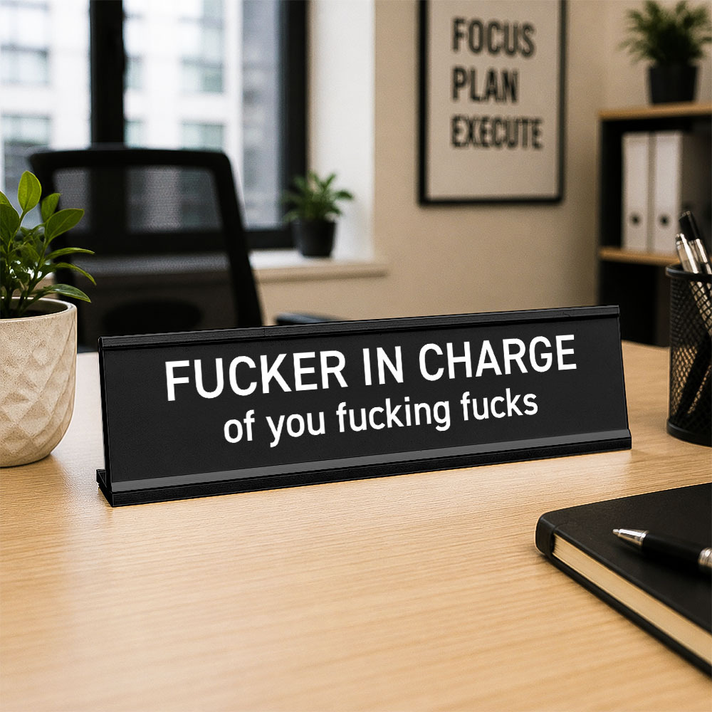 Let Me Drop Everything and Work On Your Problem -funny office decor sign, funny office desk accessory, desk signs for work - MyFaceSocksAU