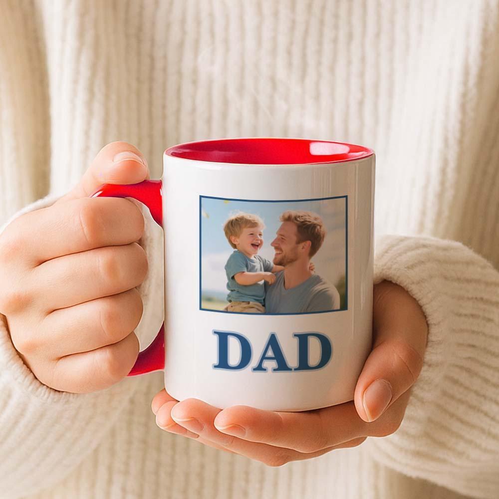 Dad Photo Mug Gift Fathers Day Gift Idea