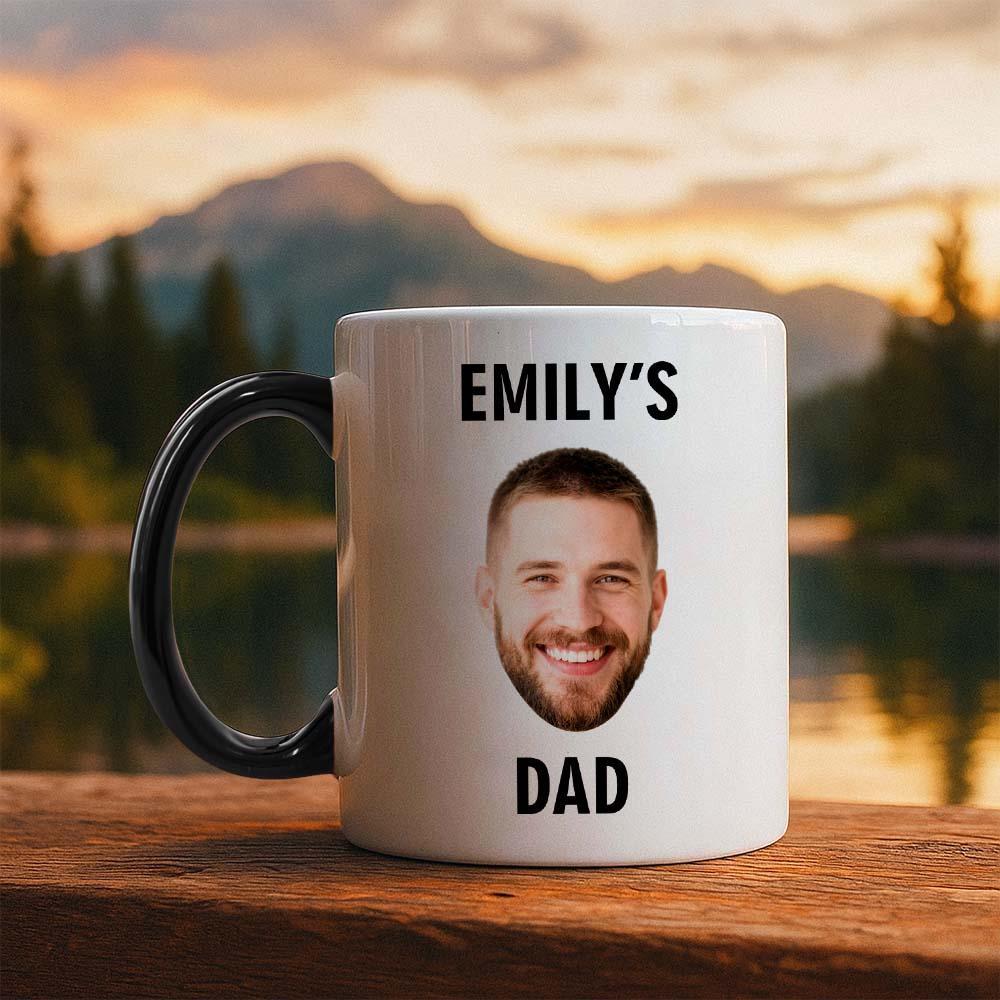 Personalized Father’s Day Mug with Photo Custom Coffee Cup for Dad Best Dad Gift