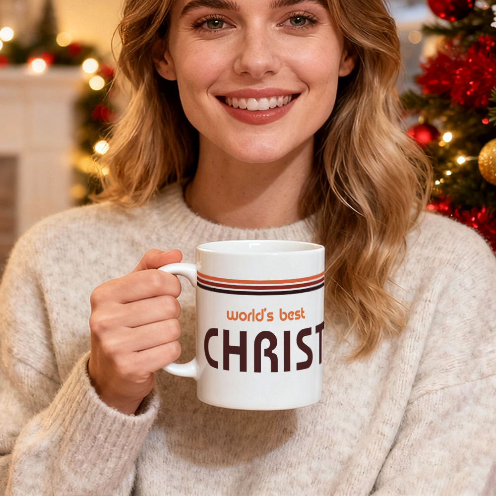 World's Best Dad Mug - Throw Back