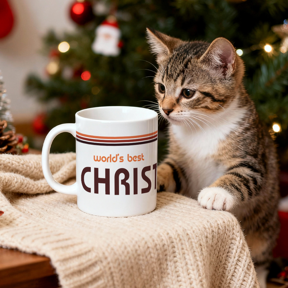 World's Best Dad Mug - Throw Back