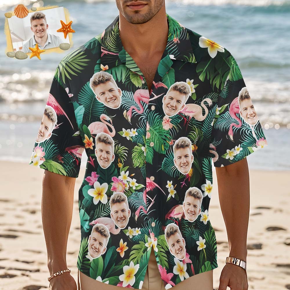 Custom Hawaiian Shirt Blue leaves Personalized Photo Hawaiian Shirt Funny Vacation Party Shirts
Custom Hawaiian Shirt Blue leaves Personalized Photo Hawaiian Shirt Funny Vacation Party Shirts - MyFaceSocksAU