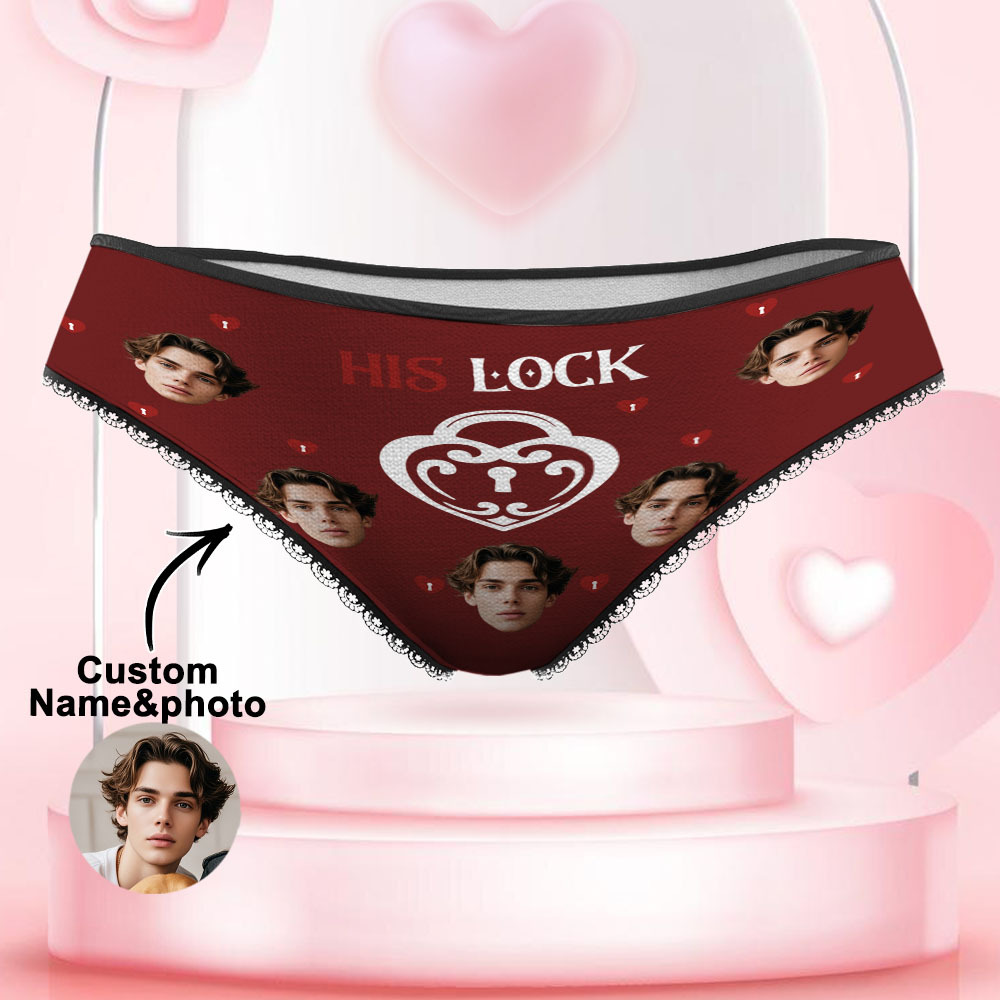 Custom Face Underwear Personalized Funny Panties Valentine's Day Gifts For Women - MyFaceSocksAU
