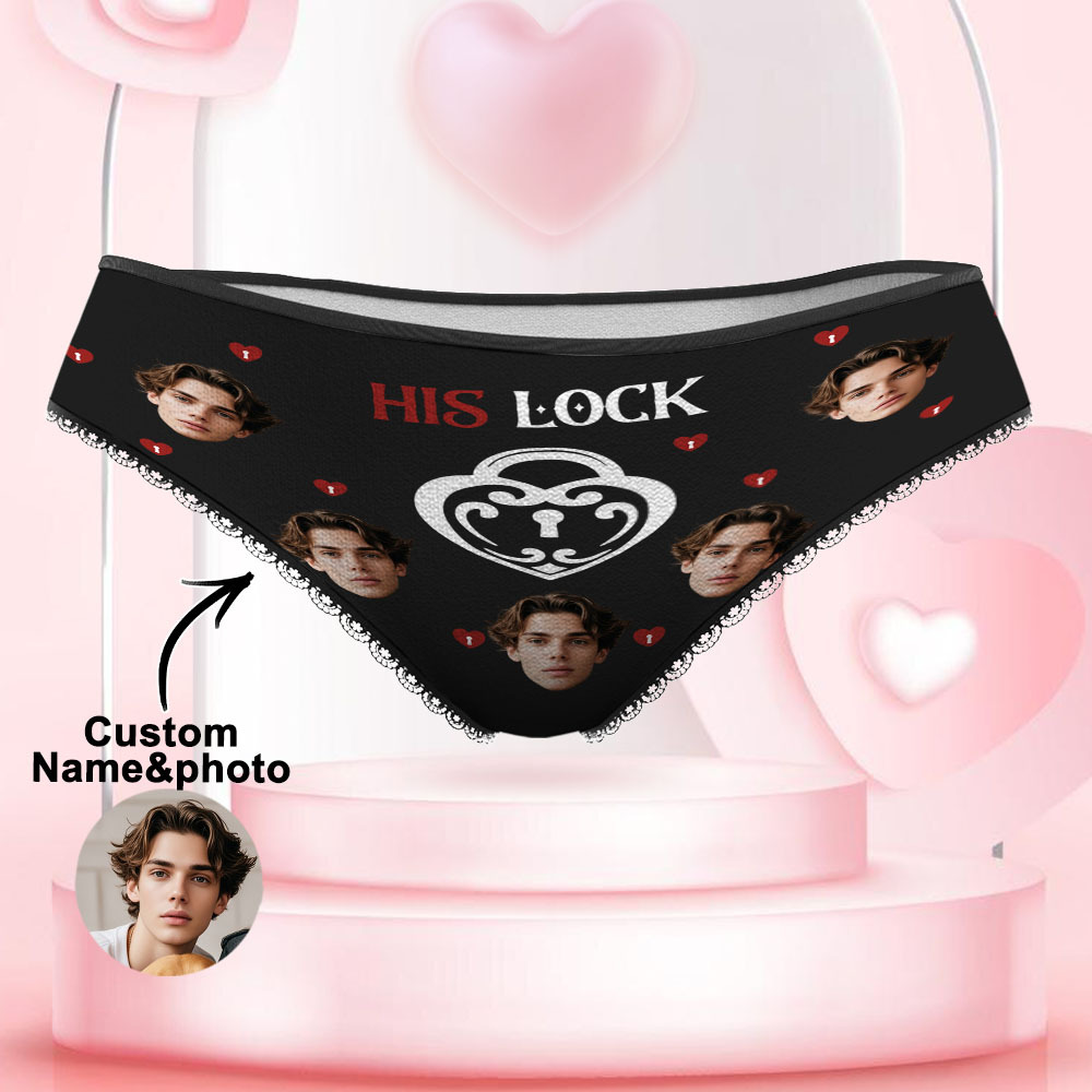 Custom Face Underwear Personalized Funny Panties Valentine's Day Gifts For Women - MyFaceSocksAU