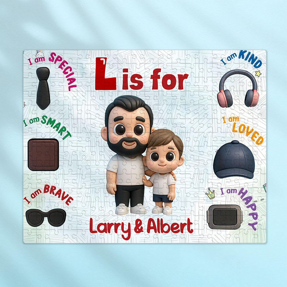 Custom Action Figure Jigsaw Puzzle Personalized - HAPPY BIRTHDAY | Gift For Grandkid - Gift for Kids - Trendy 2025 New 2025- Personalized Puzzle