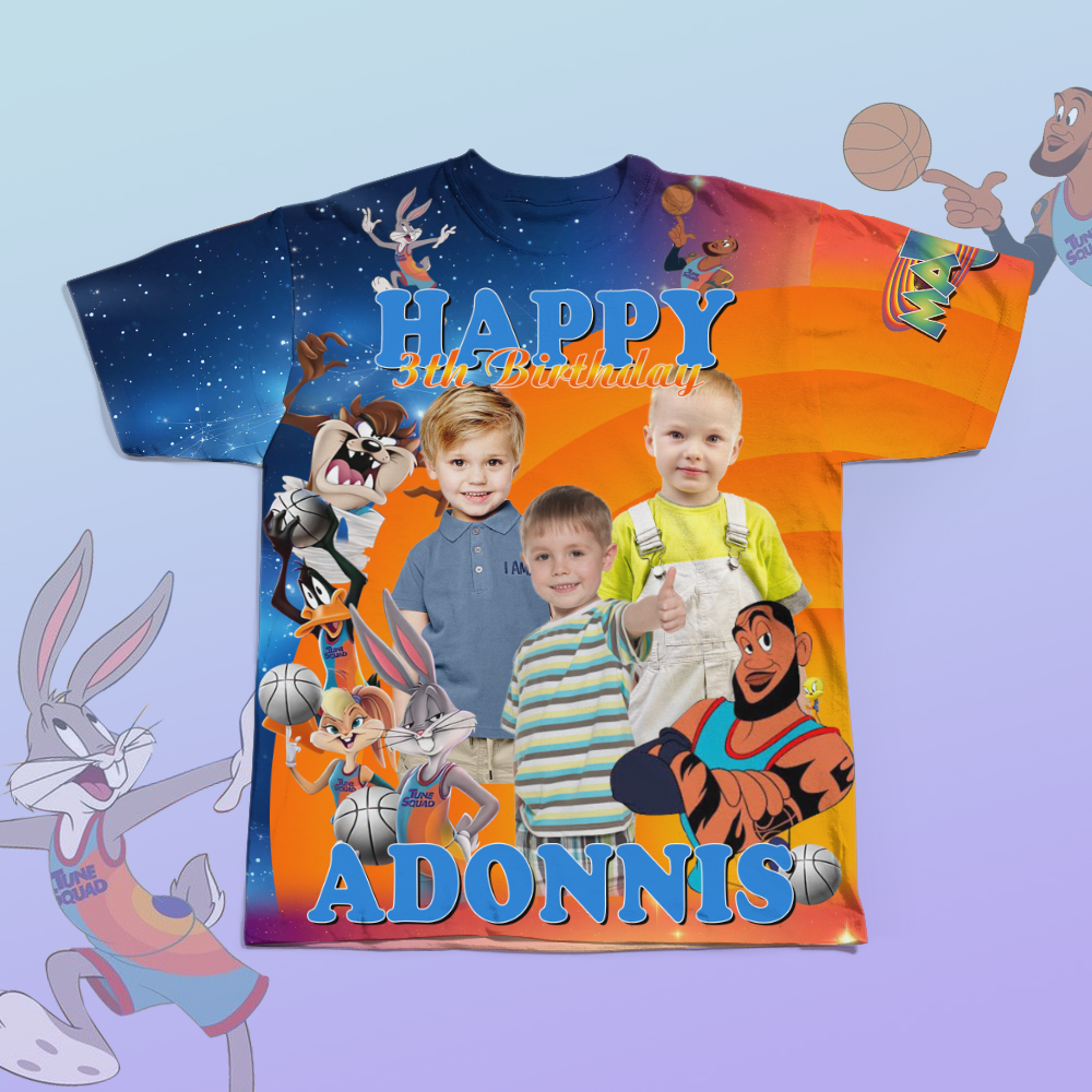 Personalized 3D Shirts (All Over Print) Birthday Shirts