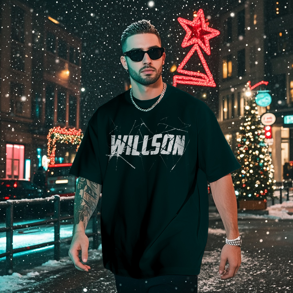Personalized Retro Fashion Tee Custom Photo Christmas Gift with Vintage Style - MyFaceSocksAU