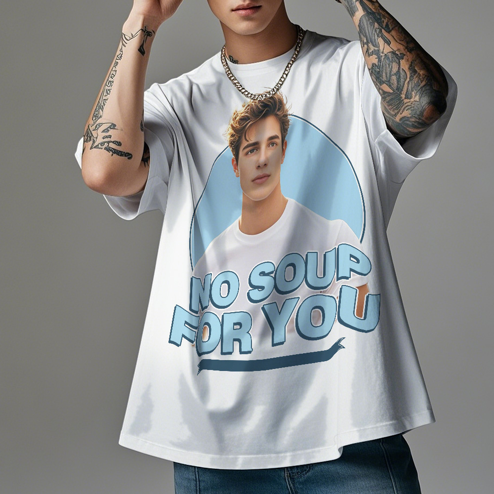 Personalized Photo Vintage T-shirts Old School T-shirt for Lover - MyFaceSocksAU