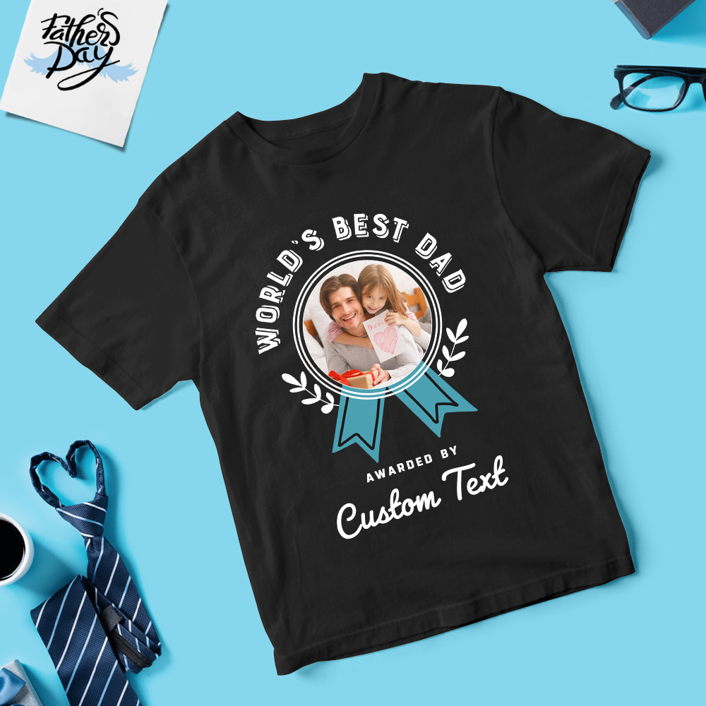 Custom Photo Shirt With Name Personalized Dad Shirt Life Would Be Boring Without Me Father's Day Shirt Gift For Father - MyFaceSocksAU