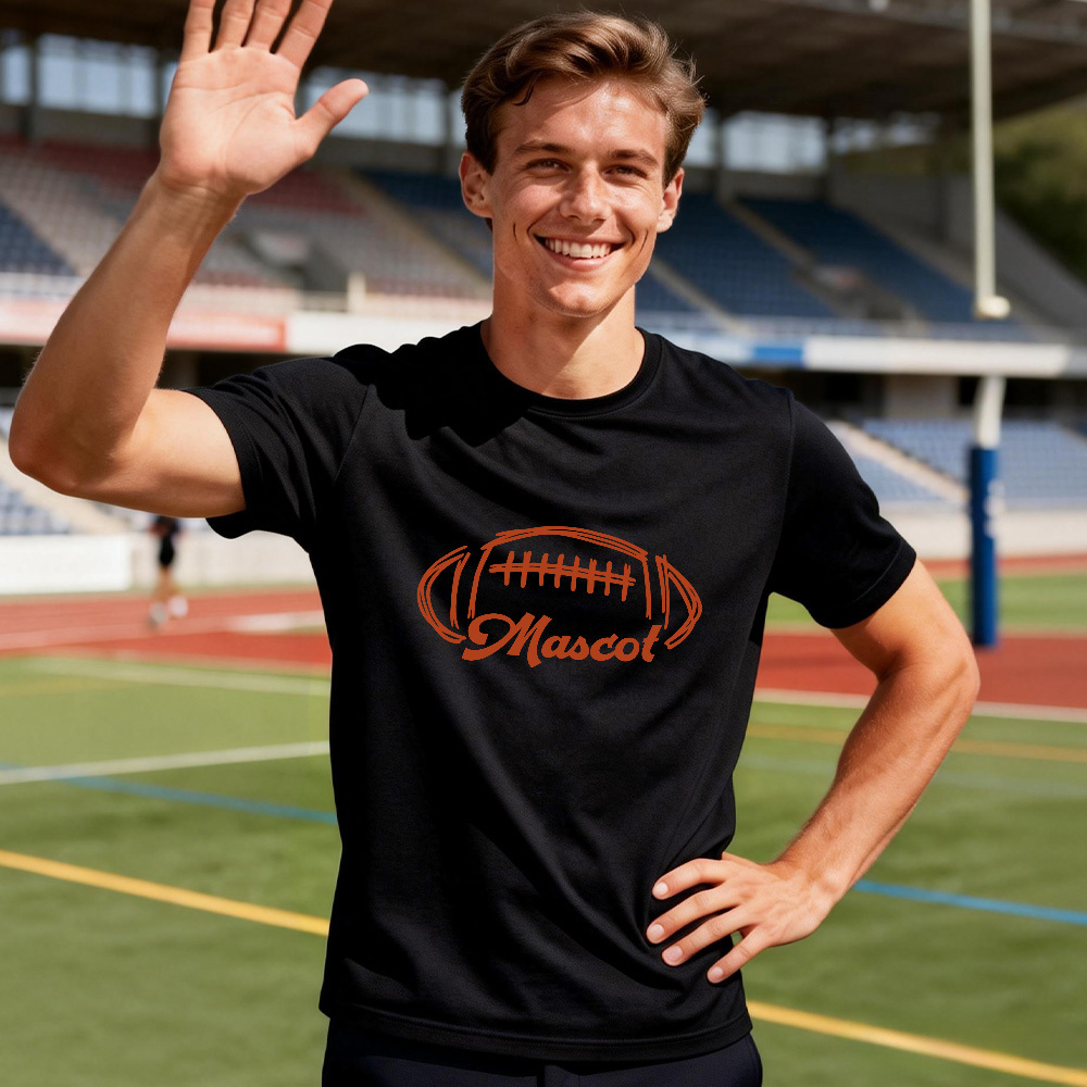 Personalized Photo T-Shirt Custom Black Number And Photo Sports Style Tee Gift for Fans - MyFaceSocksAU