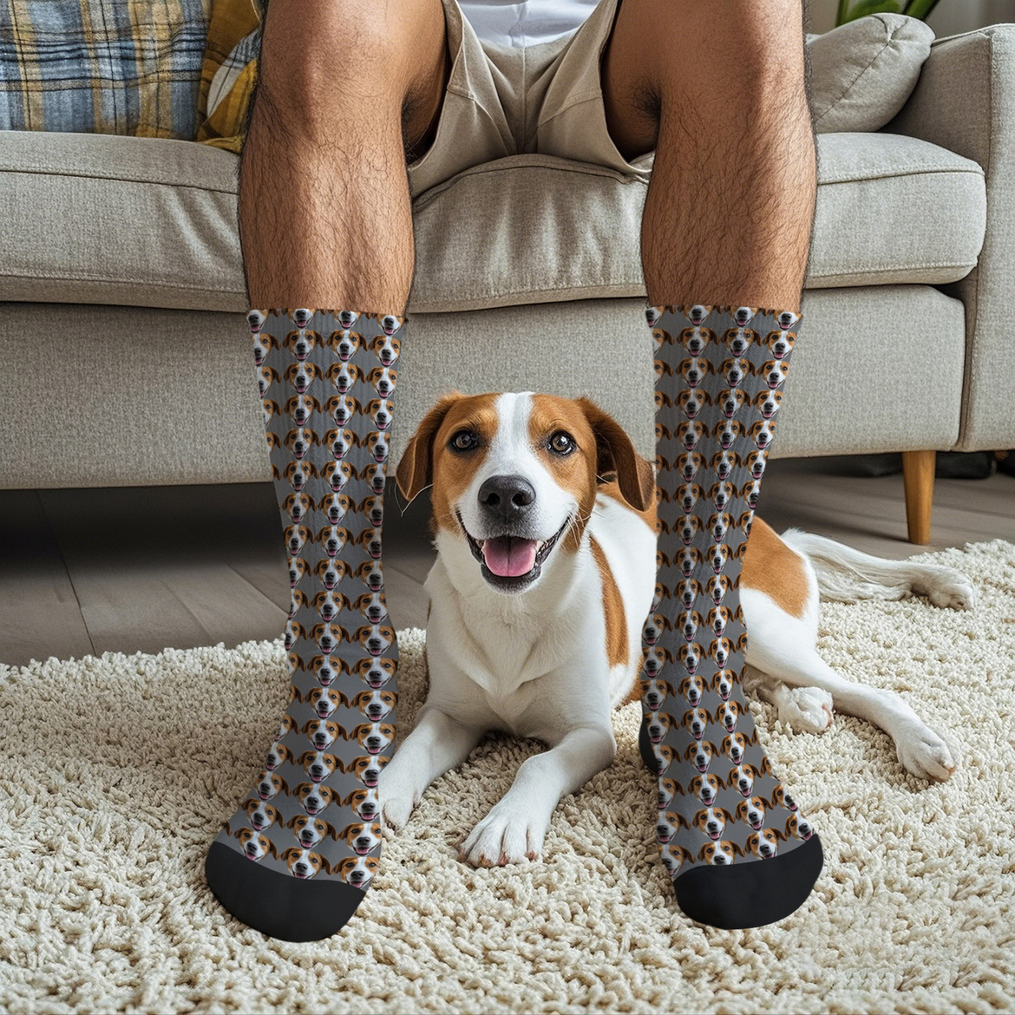 Custom Full Face Photo Printed Socks Personalized Custom Designs Best Gift Idea - MyFaceSocksAU