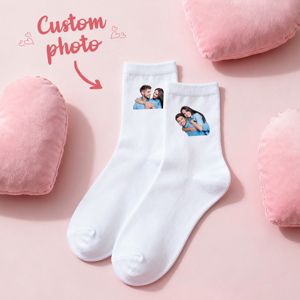 Custom Socks with Photo Christmas Gifts Women Socks Personalized Pets Picture Socks Gift Custom Pets Lover Gifts for Men Socks