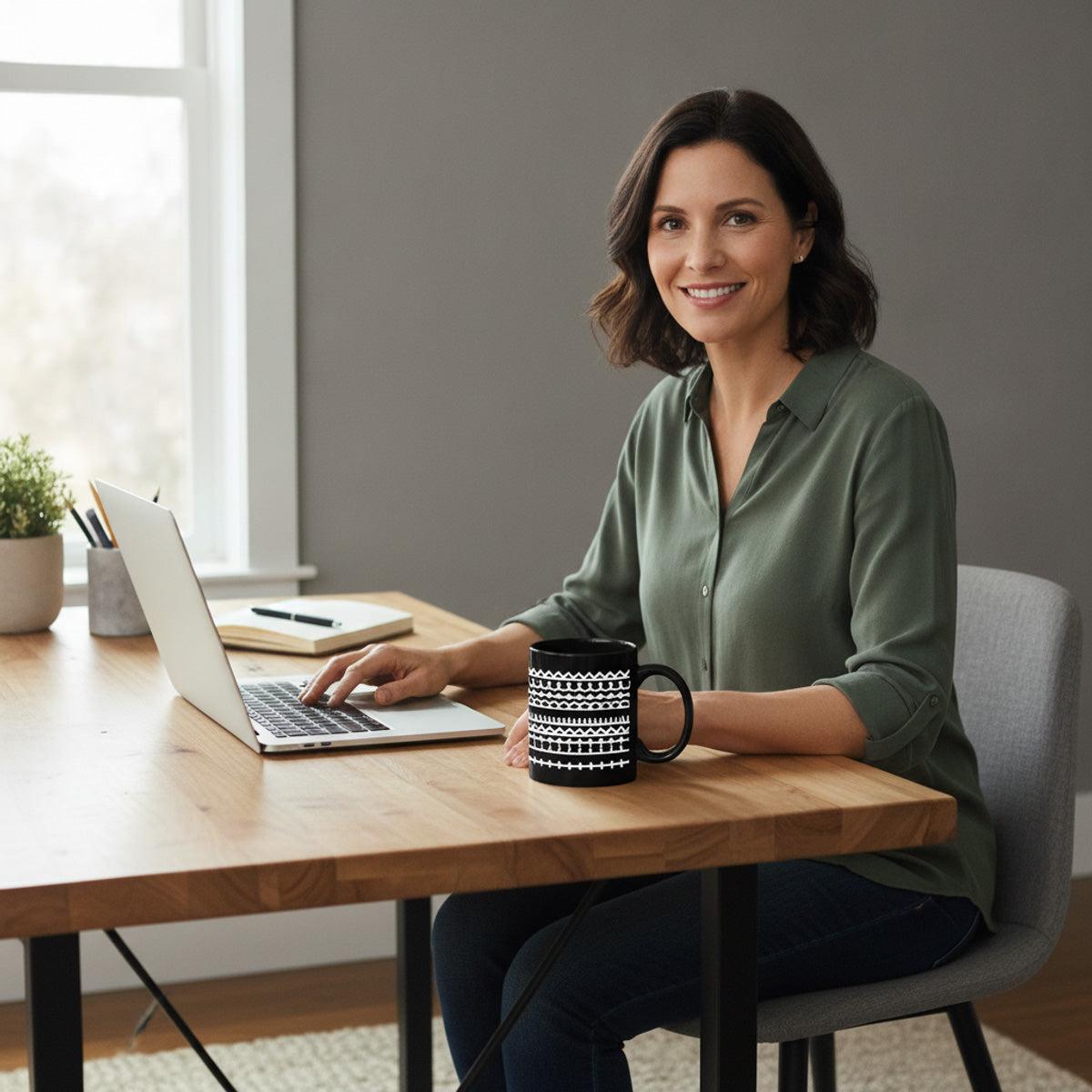 Custom Hidden Message Mug, Funny Gag Gift for Coworker Friend Girlfriend • I Said What I Said - Coffee Mug - MyFaceSocksAU