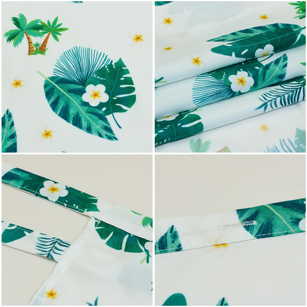 Custom Face Women's Beach Dress Beach Wrap Dress Tropical Leaves Hawaii Summer Vacation Gift - MyFaceSocksAU