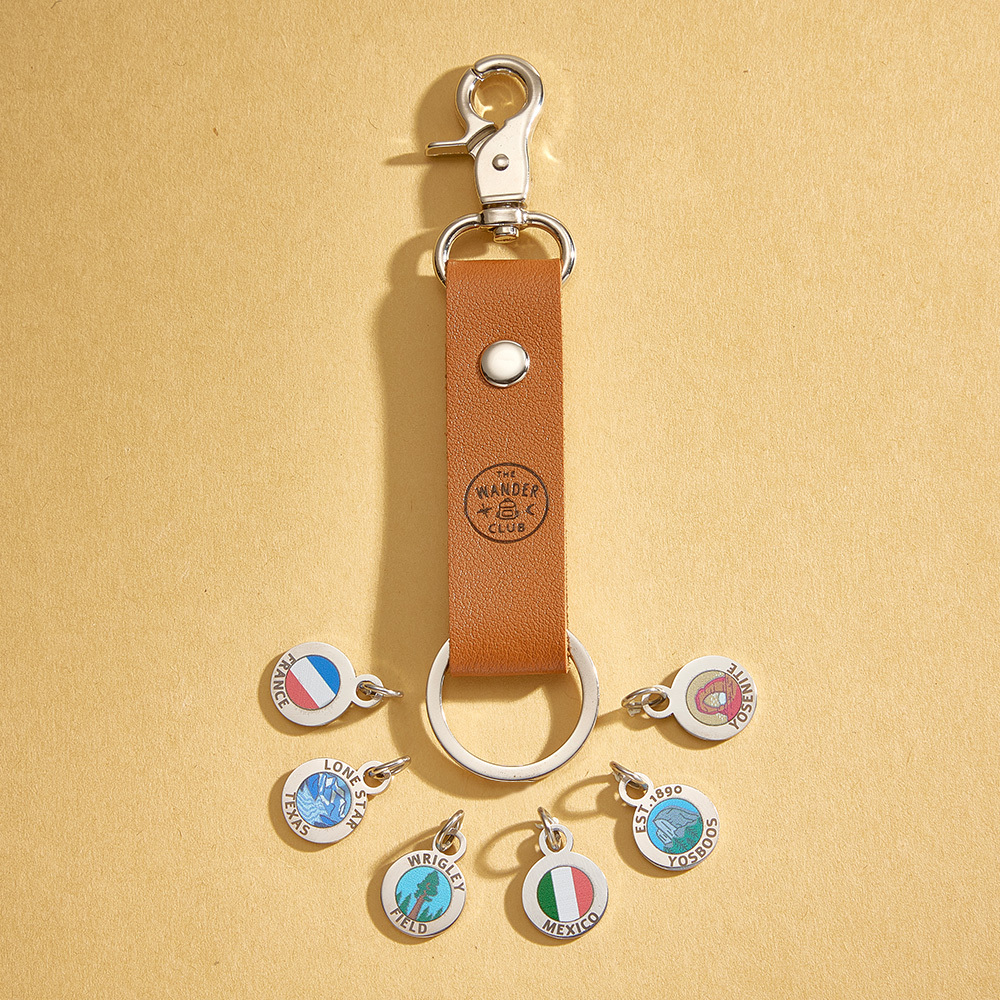 Personalized Tokens Keychain Holder Key Chain Car Accessories Keychain Groomsmen Gift for Him Dad Men Gift for Birthday Custom Engraved - MyFaceSocksAU