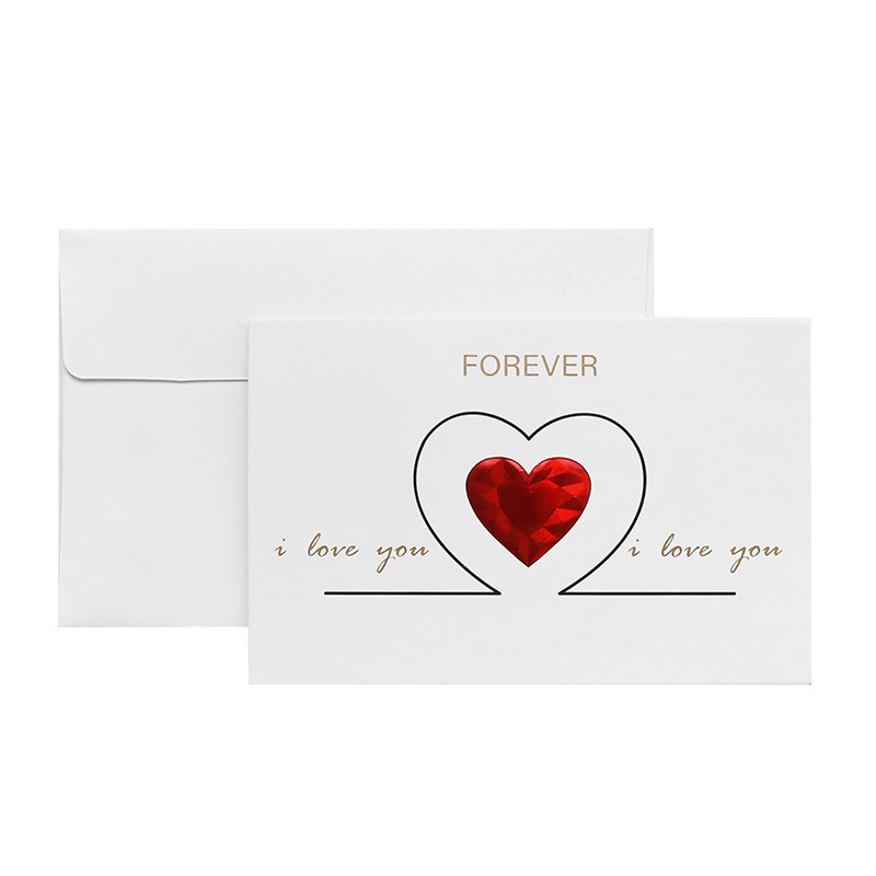 Love Greeting Card Gift Card Love Heart 0.01x13.8x9.3CM - MyFaceSocksAU
