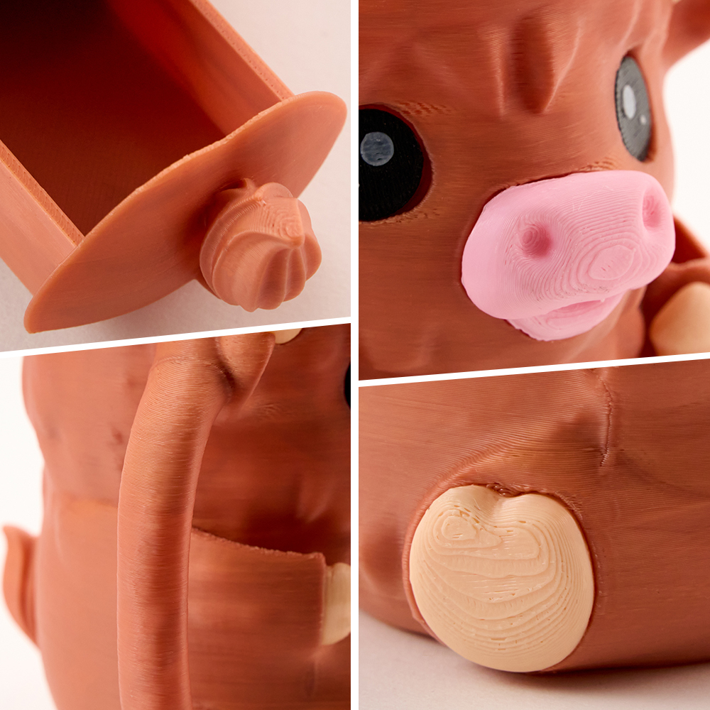 Christmas Gifts Cute Cow Style Ice Cream Pint Holder with Handle and Spoon – Reusable Antifreeze Cooler Sleeve for Ice Cream, Drinks, and Desserts – Funny Cow Gifts for Ice Cream Lovers - MyFaceSocksAU