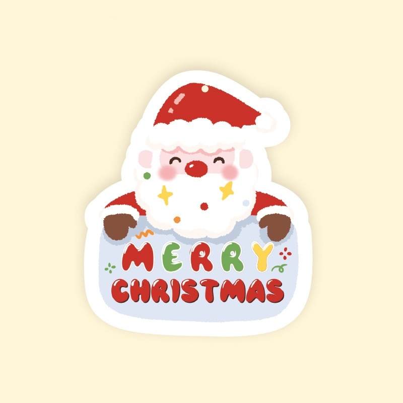 Christmas Greeting Card Merry Christmas 0.01x10x10CM - MyFaceSocksAU