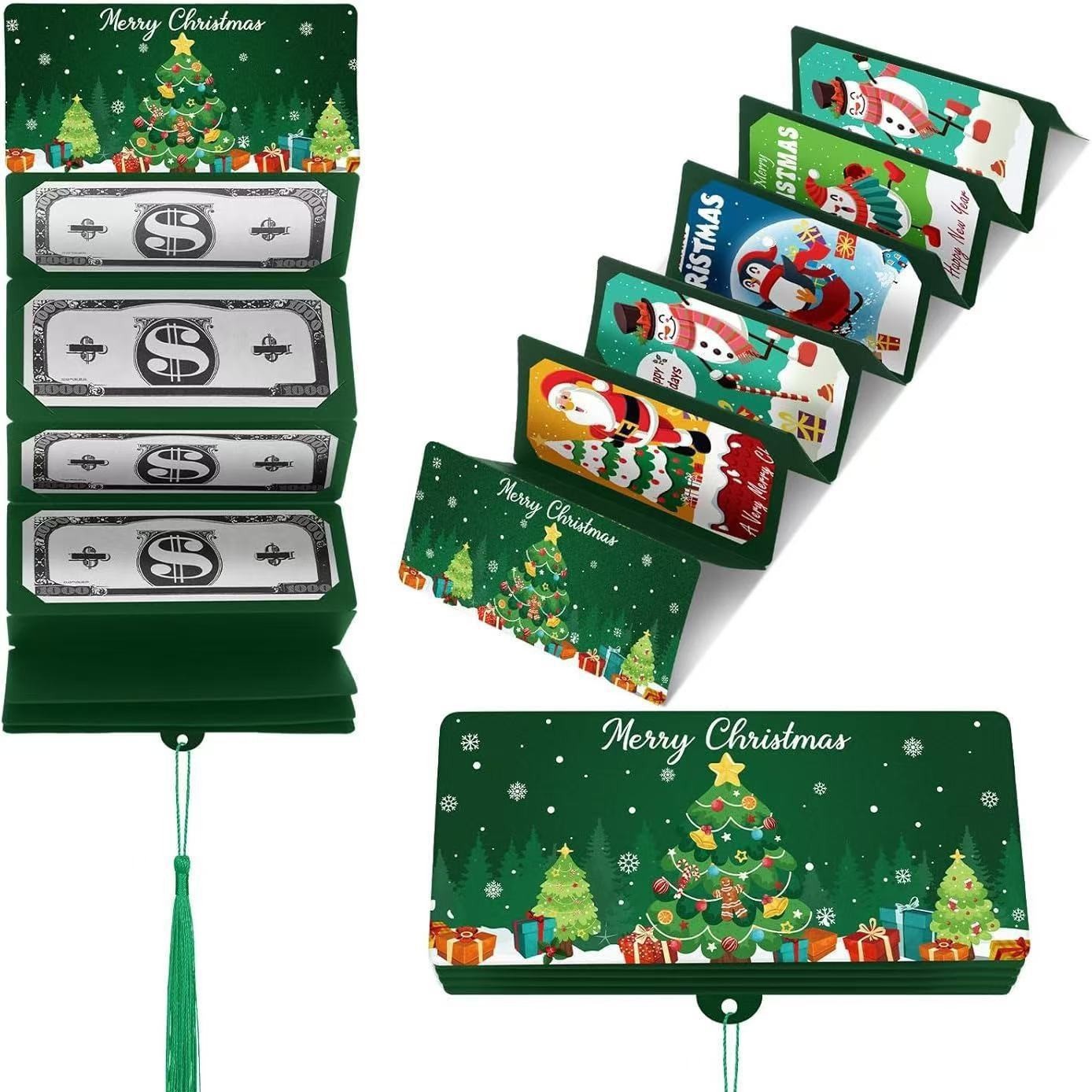 Christmas Money Box – Santa Dollar Surprise Gift Box for Holiday Party & Cash Gift Exchange - MyFaceSocksAU