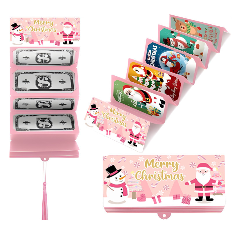 Christmas Money Box – Santa Dollar Surprise Gift Box for Holiday Party & Cash Gift Exchange - MyFaceSocksAU