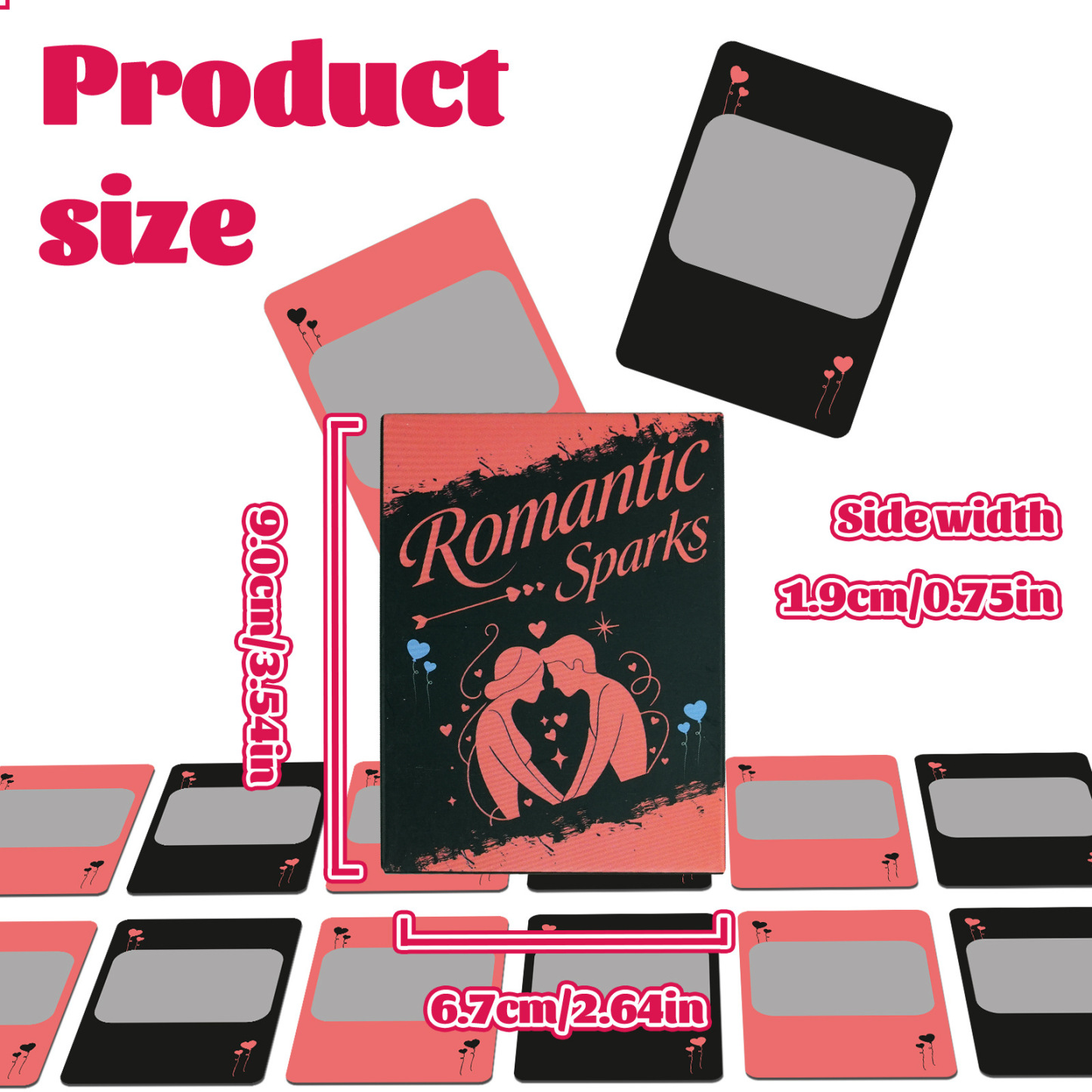 Surprise Sweet Scratch Cards for Couples Romantic Date Night Game for Couples & Married Partners Valentine Playing Card - MyFaceSocksAU