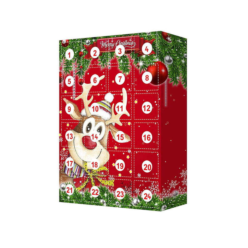Christmas Ornament/Keychain Blind Box Xmas 24-day Countdown Calendar Gifts Box Xmas Gift - MyFaceSocksAU