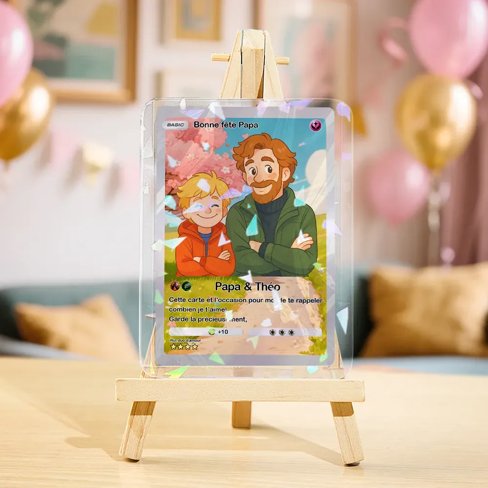 Custom Cute Pet Poke Card Custom Card Gift For Pet Lover Custom Dog Presents