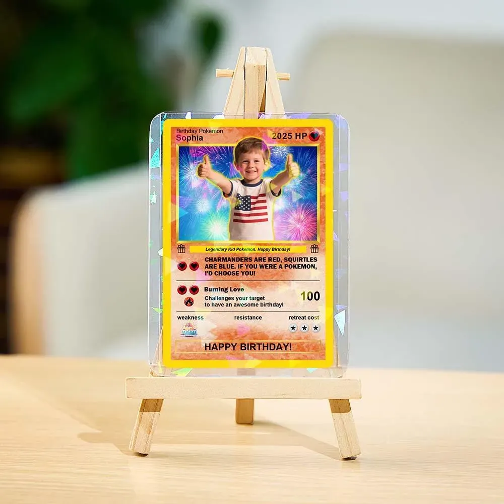 Custom Cute Pet Poke Card Custom Card Gift For Pet Lover Custom Dog Presents