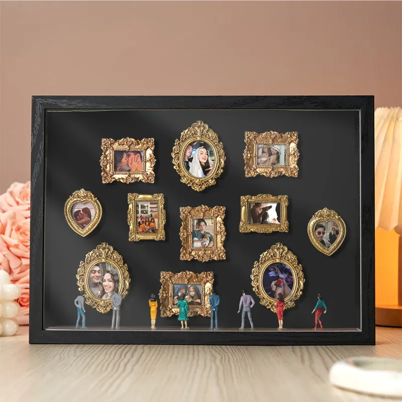 Museum of Us Frame Personalized Couples Gift for Her Cute Miniature Museum Gifts Meaningful Gift Valentine's Day Anniversary Gift - MyFaceSocksAU