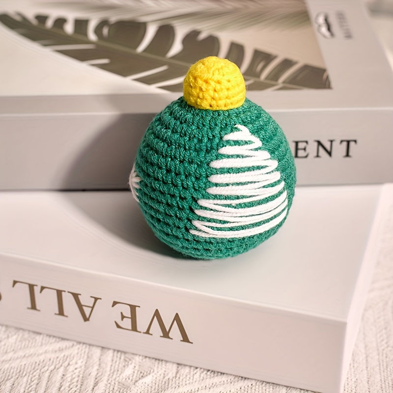 Crochet Christmas Plant Pot Cover – Handmade Holiday Decor for Home & Office - MyFaceSocksAU